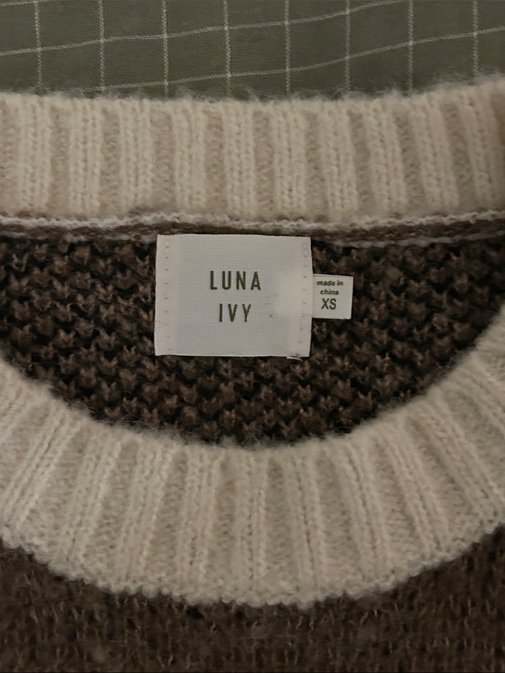 Anthropologie LUNA IVY Bear Sweater XS - Picture 2 of 4